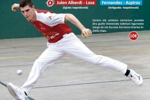 De Donosti a Valencia: la pelota vasca como puente de solidaridad para ayudar a los afectados por la DANA