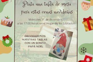 Taller navideño de manualidades en Olocau