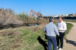 Comienzan los trabajos de mantenimiento y conservación del marjal en Peñíscola