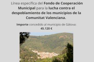 Gátova recibe 45.120 euros de la Generalitat Valenciana para combatir la despoblación.