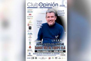 Juan Carlos Unzué ofrece este viernes una conferencia en el Club Opinión de Benidorm