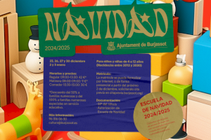 La Escuela de Navidad de Burjassot abre sus matrículas el próximo lunes 2 de diciembre