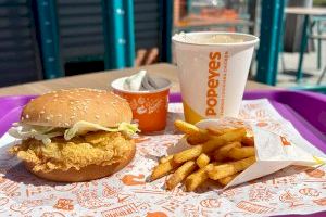 La cadena de pollo americano Popeyes abre su tercer restaurante en Castellón