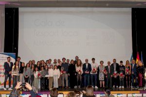 Almassora premia a sus mejores deportistas del año en la Gala del Deporte Local