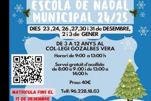 Xàtiva torna a oferir el servei de l’Escola Municipal de Nadal per millorar la conciliació familiar