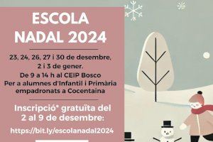 L’Escola de Nadal torna a Cocentaina