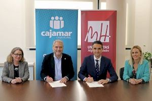 Cajamar Caja Rural dona 2.000 euros para el programa Maratón de creación de Sart-Ups UMH