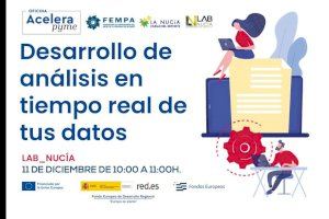 Lab_Nucia programa un taller de análisis de datos en tiempo real