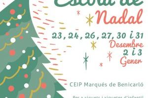 Benicarló posa en marxa l’Escola de Nadal per facilitar la conciliació familiar durant les festes