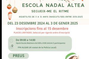 Educación pone en marcha la Escuela de Navidad