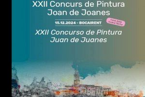 Convocat el Concurs de Pintura Joan de Joanes de Bocairent