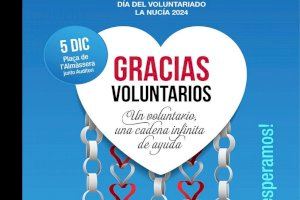 El “Día del Voluntariado” se celebrará con una gran cadena solidaria