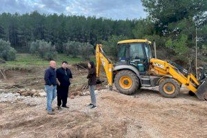 La Federación de Caza inicia trabajos para restaurar el acceso a más de 7.000 ha aisladas por la DANA en Chiva