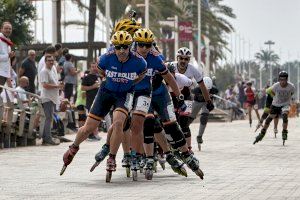 La platja de Gandia acollirà una nova edició de la Marató Roller el pròxim 8 de desembre