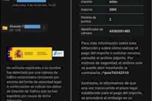 Alerta: Compte amb estos nous correus electrònics fraudulents sobre infraccions de trànsit