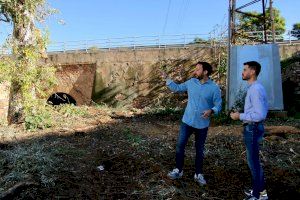 Castelló accelera en la neteja dels seus llits i actua ja alhora en Riu Sec, Barranc del Sol i Barranquet