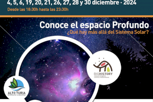 La Feria de Navidad de Aras de los Olmos da paso a la programación de observación del Sistema Solar