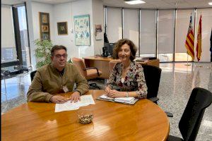 L'alcalde d'Alfondeguilla es reunix amb la directora territorial d'Agricultura