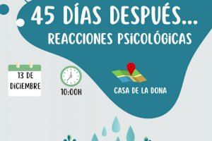 "45 días después de la DANA: ¿Cómo están nuestros niños y adolescentes?"