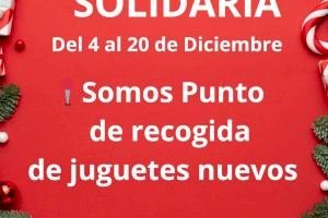 Comerciantes de Gandia lanzan una campaña de Juguetes Solidaria 2024