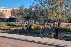 Torreblanca activa per primera vegada la neteja de solars urbans per a previndre incendis