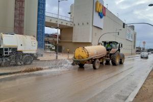 La limpieza contratada por el Consell de áreas industriales afectadas por la riada sigue avanzando con una ejecución de más del 80 %