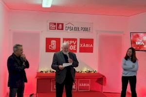 El PSOE de Xàbia hace balance del año político ante más de un centenar de simpatizantes en la Casa del Poble