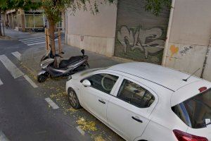 Inmediaciones de la calle Espronceda de Alicante