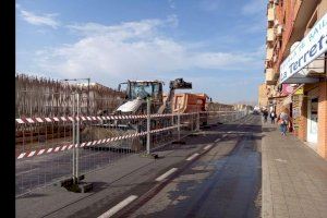 Las obras de la Estación Central del TRAM d’Alacant obligan a modificar los accesos a las zonas de aparcamiento de Adif