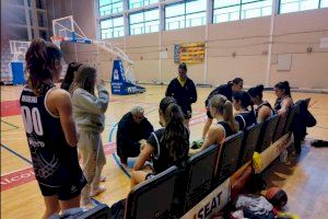 Sénior femenino el nou bàsquet Alcoi cae ante el bf San Blas de Alicante en un reñido encuentro