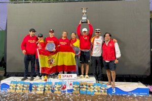 Mateo Carbonell, regatista del CN Jávea, se convierte en el deportista de Optimist más laureado de España en la historia de un mundial