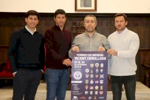 El Fútbol Base Sagunto i l'Ajuntament presenten el Torneig de Nadal Vicent Graullera