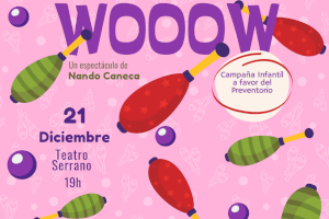 La semana santa de Gandía celebra su teatro infantil con el espectáculo " wooow" en el teatro serrano