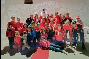 Visita de Papá y Mamá Noel al Club Deportivo Atlético de Aspe