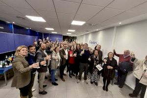 Reconocimiento a los voluntarios por la Dana en el brindis de Navidad del PP de Vila-real