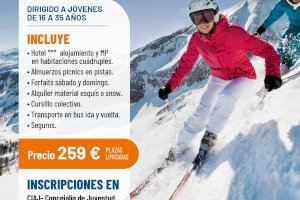 Torrevieja organiza un viaje a Sierra Nevada para practicar esquí o snowboard