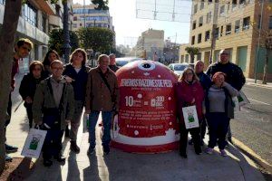 Limpieza Viaria y Ecovidrio fomentan el reciclaje de vidrio durante las navidades