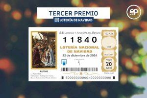 El Tercer Premio de la Lotería de Navidad cae repartido por la provincia de Valencia: vendido en 19 administraciones