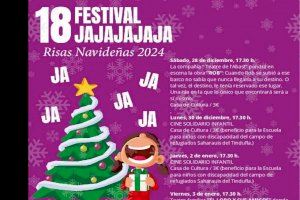 Hoy comienza en l’Alfàs el 18 Festival Infantil Jajajajaja Risas Navideñas con un concierto titiritero