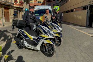 Onda refuerza la Unidad de Proximidad de la Policía Local con dos nuevas motocicletas para mejorar la atención ciudadana