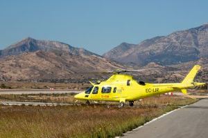 Emergencia en Nochebuena en Petrer: rescatan a un hombre de 70 años herido en la montaña