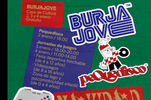 La pequedisco abre las actividades de la Burjajove 2025 en Burjassot