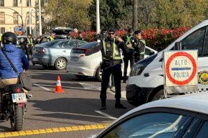 La Policia Local de València tanca el mes de desembre amb 200 denúncies per conduir sota els efectes de l'alcohol o drogues