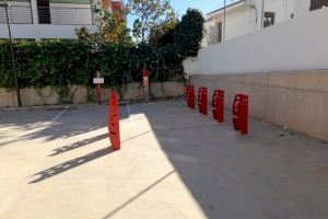 Alcossebre incorpora una nova instal·lació per a càrrega, manteniment i aparcament de bicicletes