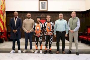 El Ayuntamiento de Sagunto reconoce a la campeona y el subcampeón de España de boxeo