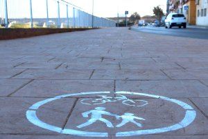 El Ayuntamiento de Sagunto finaliza las obras de desarrollo de la nueva red ciclopeatonal