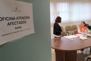 Les oficines municipals d'atenció als afectats per la dana en les pedanies de València han tramitat 2.657 sol·licituds