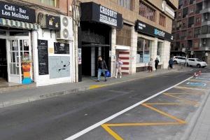 Las obras de la Estación Central del TRAM d’Alacant obligan a modificar los accesos a las zonas de aparcamiento de Adif