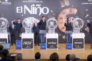 El Sorteo del Niño trae ilusión: el Segundo y el Tercer Premio de la Lotería caen en la Comunitat Valenciana