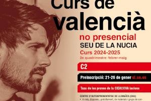 La Seu de La Nucía oferta el “Curs C2 de Valencià” on-line para el 2º cuatrimestre